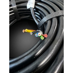 7x1 - Cablu electric auto, rotund, negru, FLYY 7x1 mmp, rola 50ml - Img 2