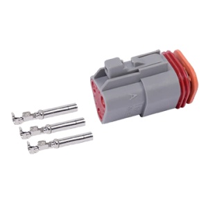 Conector auto Deutsch DTP, mama, 3 pini - Img 4