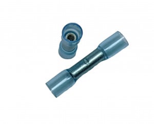 Conector termocontractabil cu adeziv, sertizabil, albastru, 2,5mmp - 7931200502 - 100buc/set - Img 2