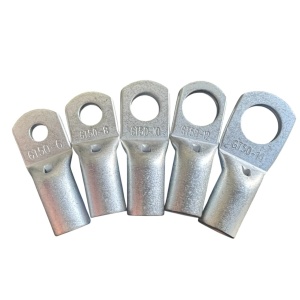 GT508 - Papuc cupru electrolitic neizolat, cu gaura surub M8, pentru fir de 50mmp - Img 2