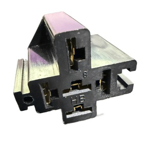 Soclu pentru releu auto cu 4 și 5 pini, max. 40A la 12V, stivuibil