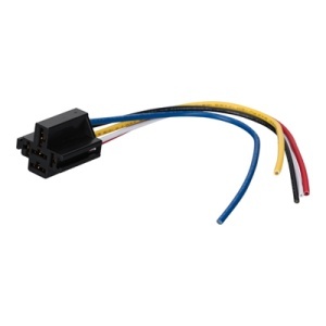 Soclu pentru releu auto de curent mare, peste 40A la 12V, stivuibil