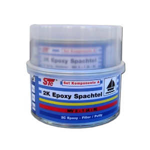 Chit Epoxy STC, 2K, pentru reparatii fibra de sticla, 600g | - Img 2