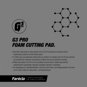 Pad burete polish FARECLA G3 PRO, taiere pasul doi, 150mm, 7503 - Img 4