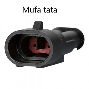 Conector AMP Superseal tata 2 pini - Img 2