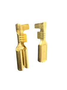 Papuc auto cupru, neizolat, mama, latime 2,8mm, pentru fir de 0,5-1,0mm2 - 100buc/set