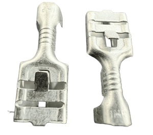 Papuc neizolat mama, cu opritor, latime 6,3mm, fir de 1,0mmp, cupru electrolitic - 100buc/set