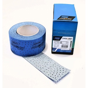 Rola abraziva NORTON CYCLONIC Blue, NR. 0, P80-120, 72mm*12m