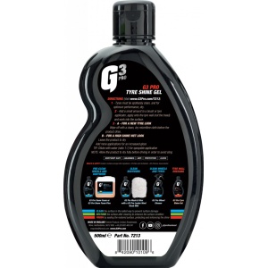 Gel FARECLA G3 PRO redare luciu, Tyre shine gel, 500ML, 7213EX - Img 2