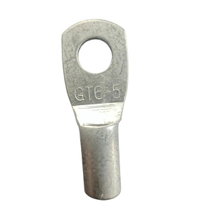 GT65 - Papuc cupru electrolitic neizolat, cu gaura surub M5, pentru fir de 6mmp