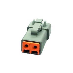 Set conector auto Deutsch DTP, mama, 2 pini