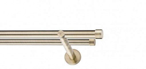 Galerie Basic de perete, dubla auriu antic 19mm