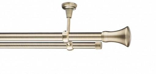 Galerie Monaco de tavan, dubla auriu antic 19mm