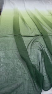 Perdea Hiko Degradee verde praz, cu rejansa - Img 3