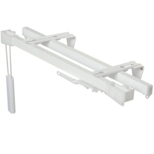 2 Sine simple din aluminiu cu SNUR de tragere, montaj console de perete, pe dimensiunea exacta, dorita
