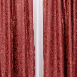 Draperie Hiko IMPERIAL SHADOW bordeaux, cu rejansa, 1 bucata - Img 3