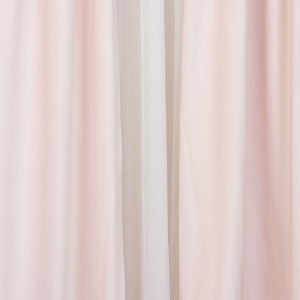 Draperie Hiko COMFY catifea baby roz, cu rejansa, 1 bucata - Img 3