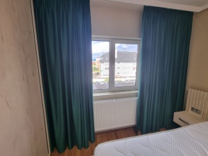 Draperie Hiko Comfy catifea albastru royal, cu rejansa, 1 bucata - Img 4