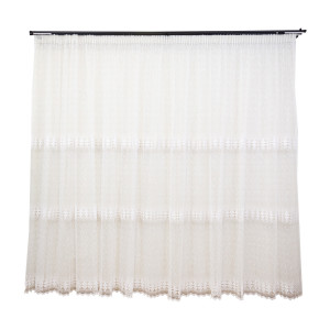 Perdea brodata, nesifonabila Hiko Spice01, cu rejansa - Img 2