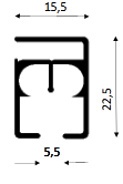 Sina simpla din aluminiu cu SNUR de tragere, pe dimensiunea exacta, dorita - Img 3