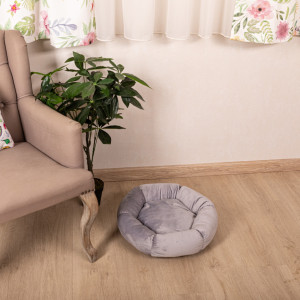 ALEGE CULOAREA Patut pentru pisica sau catelus, diametru 50cm din catifea Hiko Comfy  - Img 3