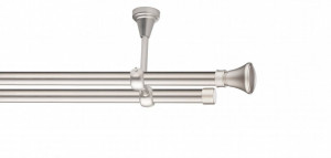 Galerie Koloseo de tavan, dubla argintiu mat 19mm