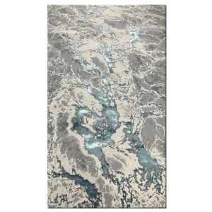 Covor Lux albastru turcoaz, Buse Blue - Img 1