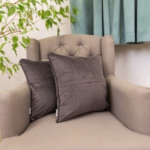 Set 2 FETE de perna cu fermoar Hiko COMFY catifea taupe - Img 3