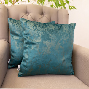 Set 2 perne decorative Comfy Cloud catifea verde - Img 4