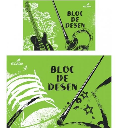 BLOC DESEN A4 ECADA 120GR