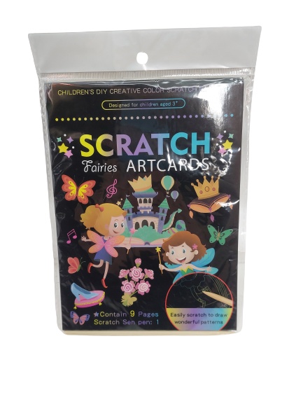 CAIET COLORAT CU CREION 14*19 SCRATCH