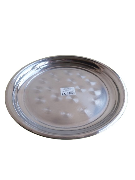 TAVA SERVIT INOX 30CM ROTUNDA