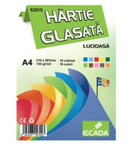 HARTIE GLASATA 10/SET ECADA LUCIOASA