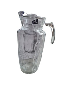 CARAFA STICLA 1L CU CAPAC
