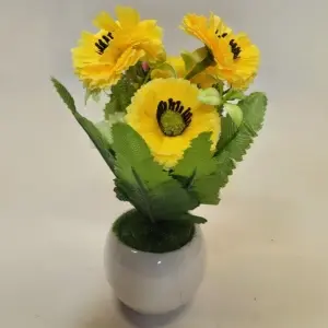 GHIVECI CU FLORI ARTIFICIALE