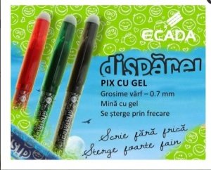 PIX GEL CU RADIERA DISPAREL