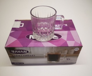 RYG2131/2139 SET 6 CANI STICLA KARMA COFFEE 140ML