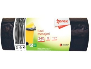 SACI MENAJ 240L 10/SET ZOREX