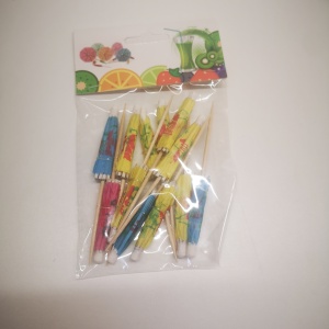 UMBRELUTA PARTY 10CM 12/SET