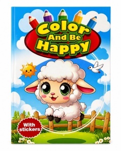 CAIET COLORAT A4 18 PAGINI 70GR CU STICKER
