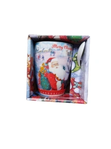SET CANA CERAMICA CU LINGURITA G5198 CRACIUN