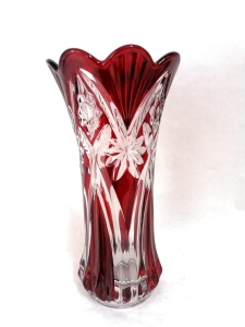VAZA STICLA 20CM (TIP RUBIN) C