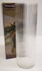 RYG0118 VAZA STICLA 30CM BAMBOO WAY
