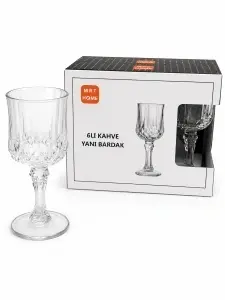 SET 6 PAHARE CU PICIOR CU AURIU T610 50ML 678-18 (12/BAX)