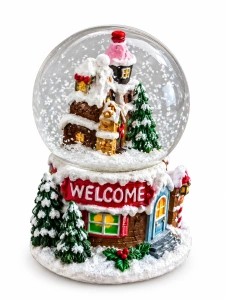 ORNAMENT CRACIUN GLOB STICLA MIC H8848, 8856, 8860