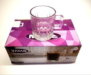 RYG2131/2139 SET 6 CANI STICLA KARMA COFFEE 140ML