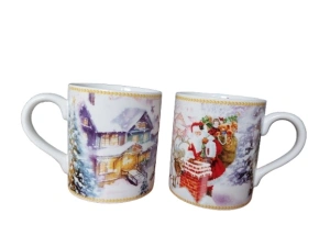 SET CANA 2/SET 220ML LC007S2/202 CRACIUN - Img 2