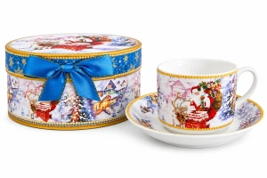 SET CANA CAFEA CU FARFURIE LC013/202 CRACIUN