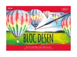 BLOC DESEN A4 DACO 250GR 15 FILE