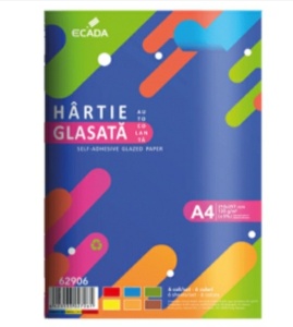 HARTIE GLASATA 6/SET ECADA AUTOCOLANTA - Img 2